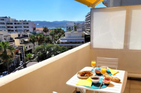 Pleasant studio with nice view sea beaches